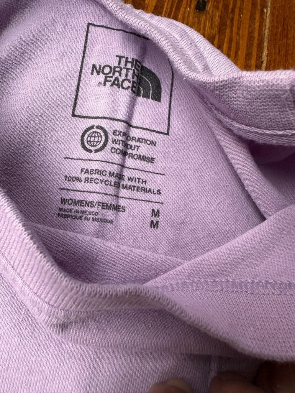 The North Face Women’s Lavender Pocket T‑Shirt - Picture 5 of 8